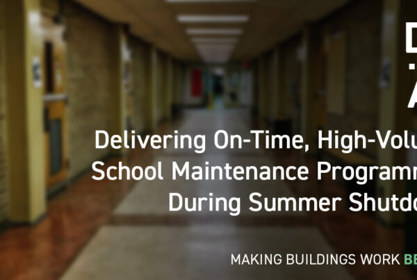 DMA Group School Maintenance Summer Shutdown