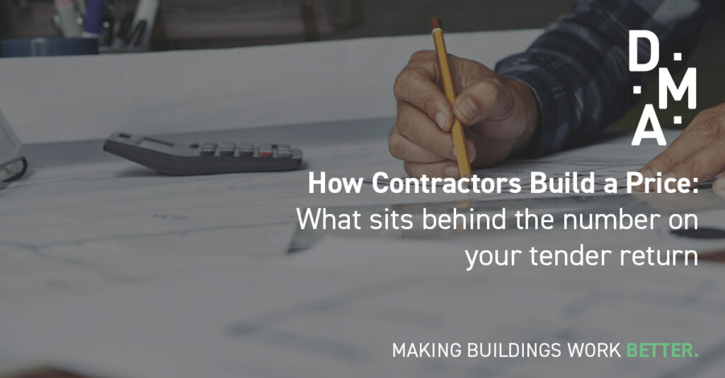 DMA Group Capital Projects Contractor Pricing