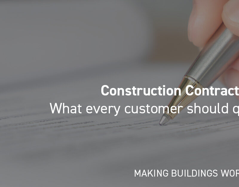 DMA Group Construction Contract Terms To Question